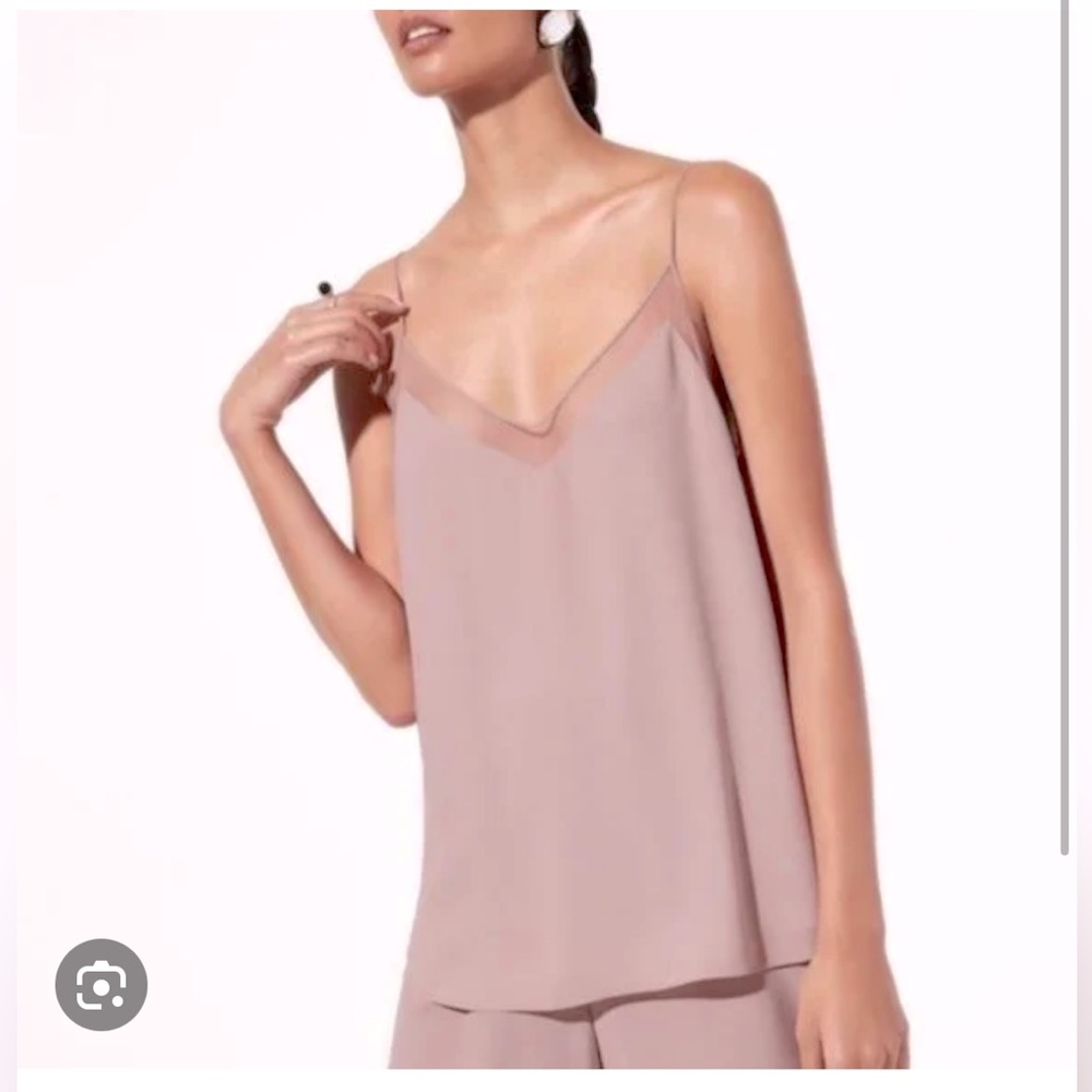 Aritzia Babaton Galen Light pink Crête Cami Top